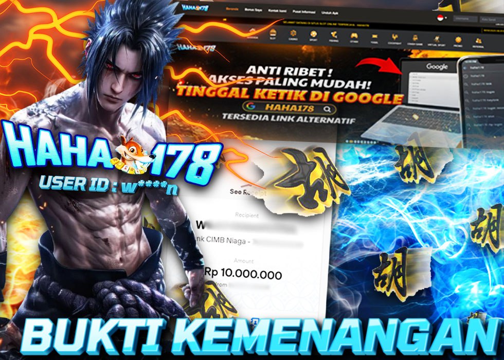 bukti kemenangan HAHA178 Rp10.000.000 dengan transfer sukses ke Bank CIMB Niaga