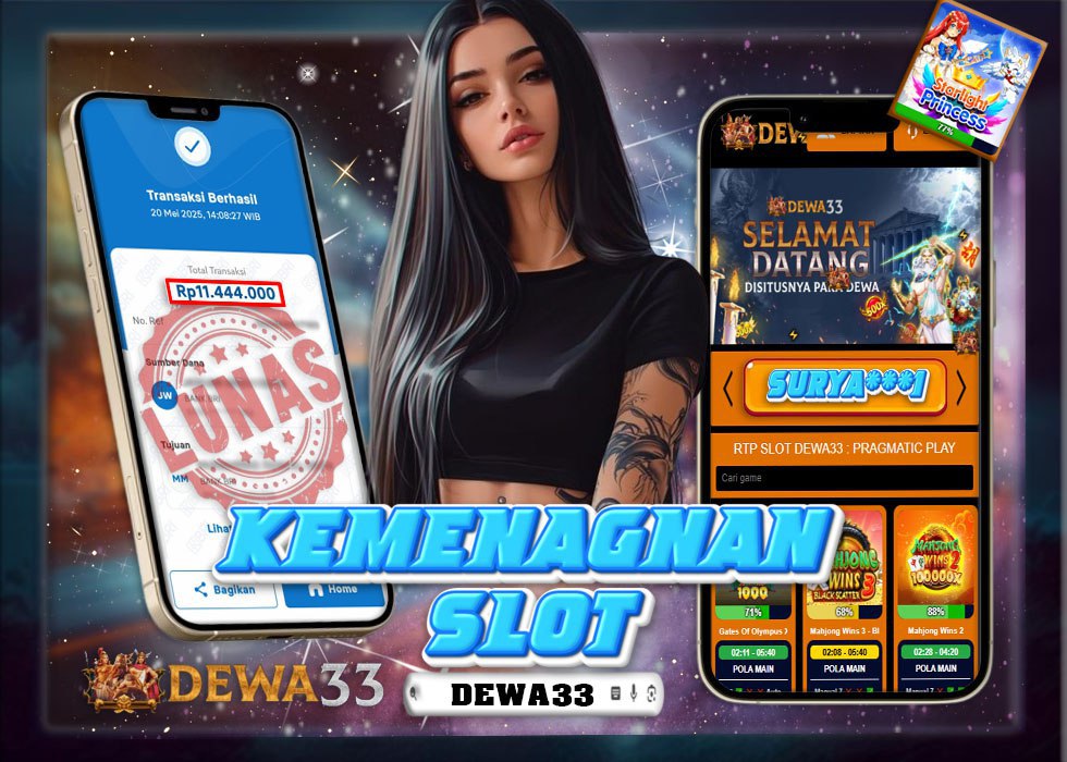 Member Dewa33 meraih kemenangan besar Rp11.444.000 dari game Star Loh Princess
