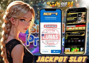 Bukti kemenangan Rp10 juta dari Jackpot Slot SIP33 oleh member MAXW***8